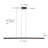 Berthelot Minensen 1 - Light Kitchen Island Linear LED Pendant Light-293254279