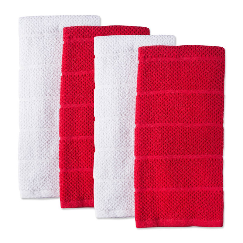 Linge à vaisselle Gothe, Rouge tango