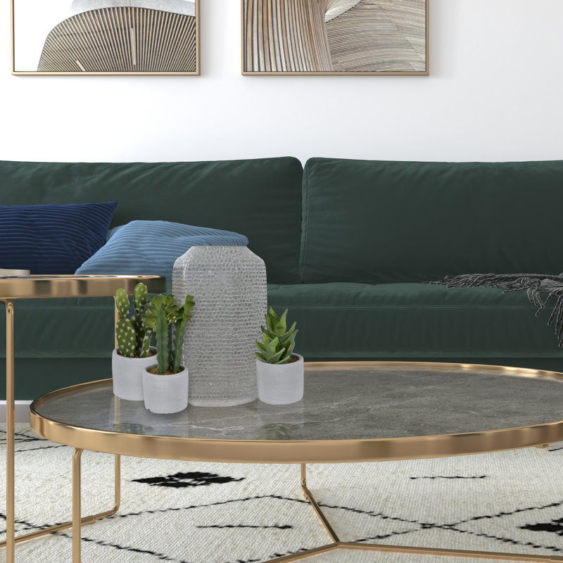 Ensemble de 3 cactus artificiels en pot