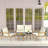 Kiomara 400 - Person Patio Conversation Set with Cushions