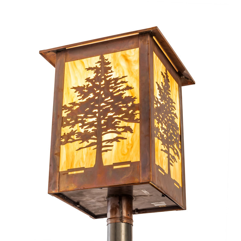 Rustic Lodge 1 - Light Pier Mount Light