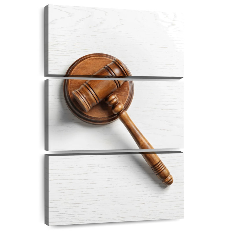 Alcaraz Gavel And Sound Block, 50" H x 32" W