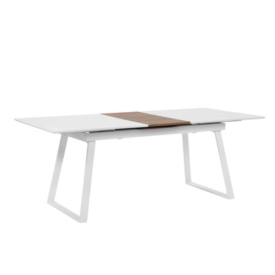 Boulevardier Extendable Metal Base Dining Table