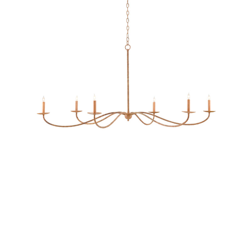 Saxon 6 - Light LED Chandelier
