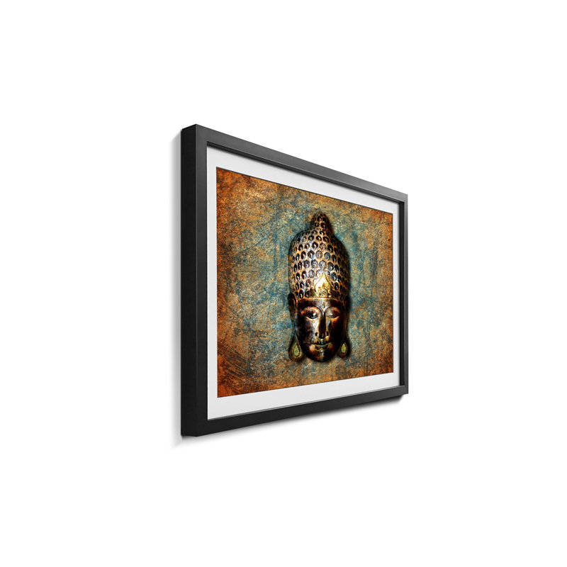 Buddah - Single Picture Frame Print, 60cm H x 80cm W