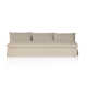 Zuri 94" Armless Slipcovered Sofa 