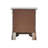 Sleek Silver Champagne Nightstand-301969333