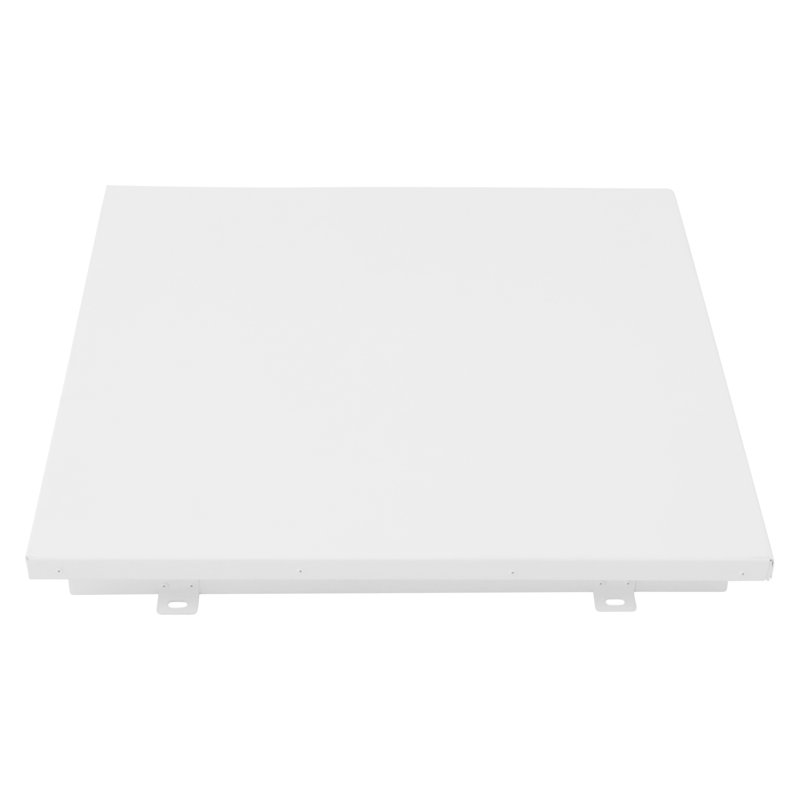 Trappe de sécurité robuste en alliage d'aluminium, Blanc, L 27,95 po x H 27,95 po