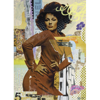 «Bang» par Kevin Wenner - Œuvre d'art mixte sur toile
