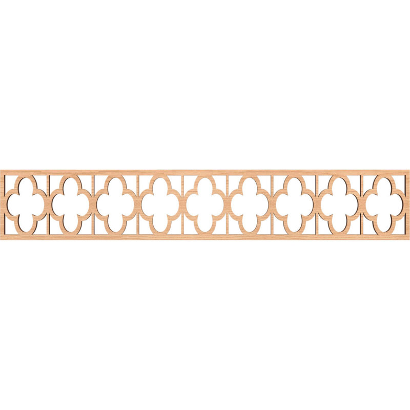 Moulure à panneau Woodall, H 8 po x l 46,625 po x P 0,375 po, Noyer blanc
