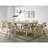 Dining Room Table Dining Table Trestle Base 1Pc Dining Room Furniture