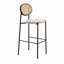Tabouret de bar moderne en tissu Euston-1884430166-1928241691