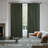 YZ Home Linen Pinch Pleated 100% Blackout Curtains for Bedroom and Living Room Darkening Thermal Window Curtain Drapes with 16pc Hooks(2 pages)-1849932103-1849932479