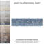 Captain Riptide 2" x 7-7/8" Blue Ceramic Specialty Trim in Blue/White