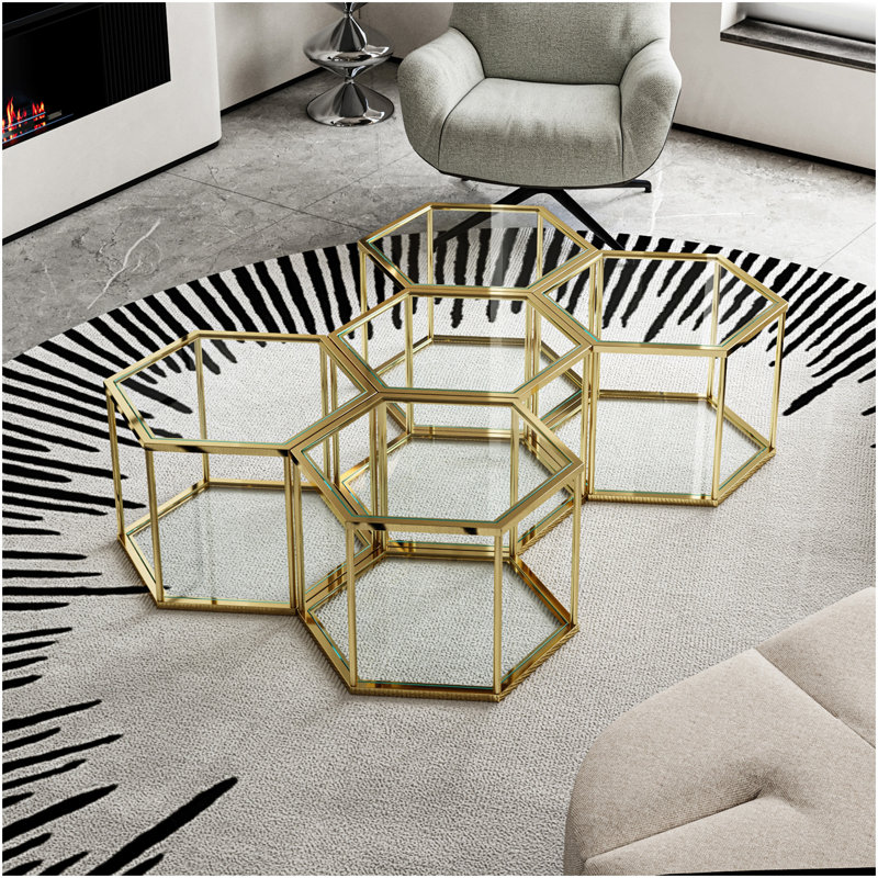 1 + 4 salon petite table basse table de chevet table de chevet table d'appoint
