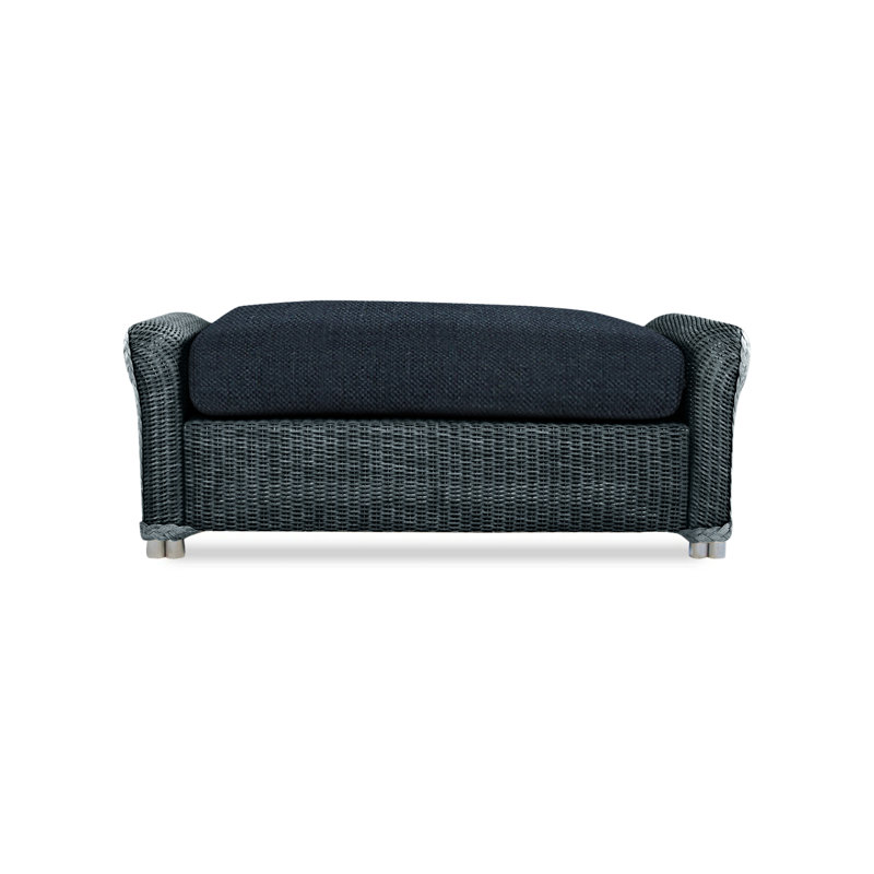 Reflections Outdoor Ottoman, Sandberg Flax, Mink