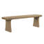 Banc en bois avec pieds robustes