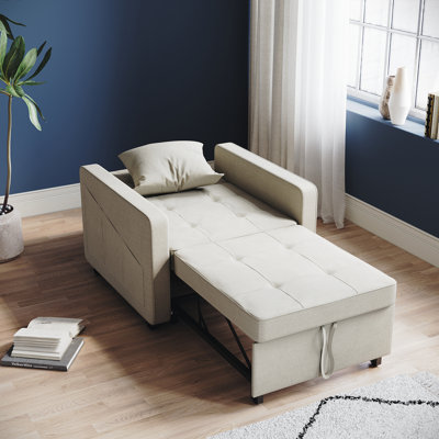 Niama Upholstered Accent Chairs Bed