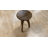 Jerrika Liddel Curved Sculptural Retro Round Mid-Century Modern Solid Wood Accent End Table-271861162
