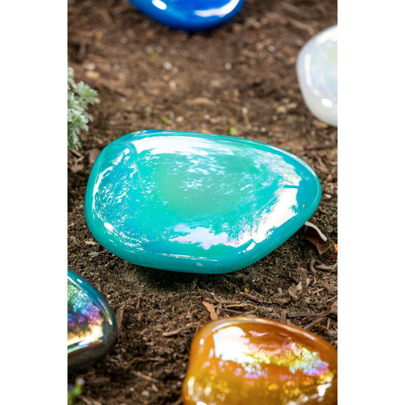 Pierre de jardin indigo Schlesinger, Turquoise