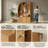 49” Wide Arched Entryway Hall Tree-111367063