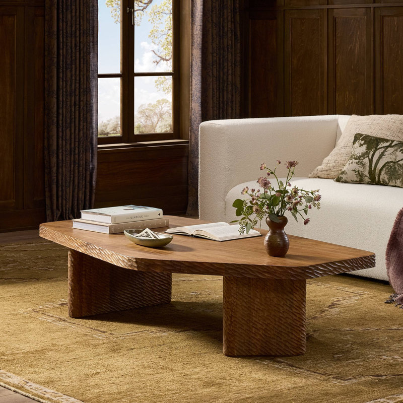 Nella Solid Wood Coffee Table