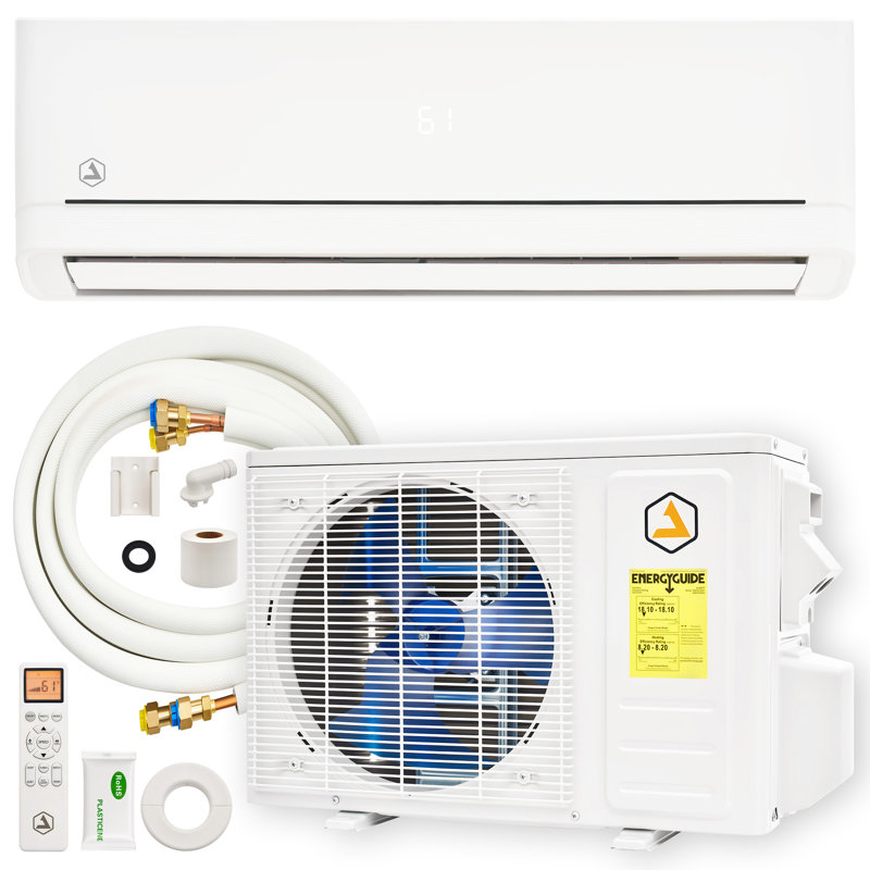 Mini Split Ac Heating System, Diy-friendly Installation Design, 115