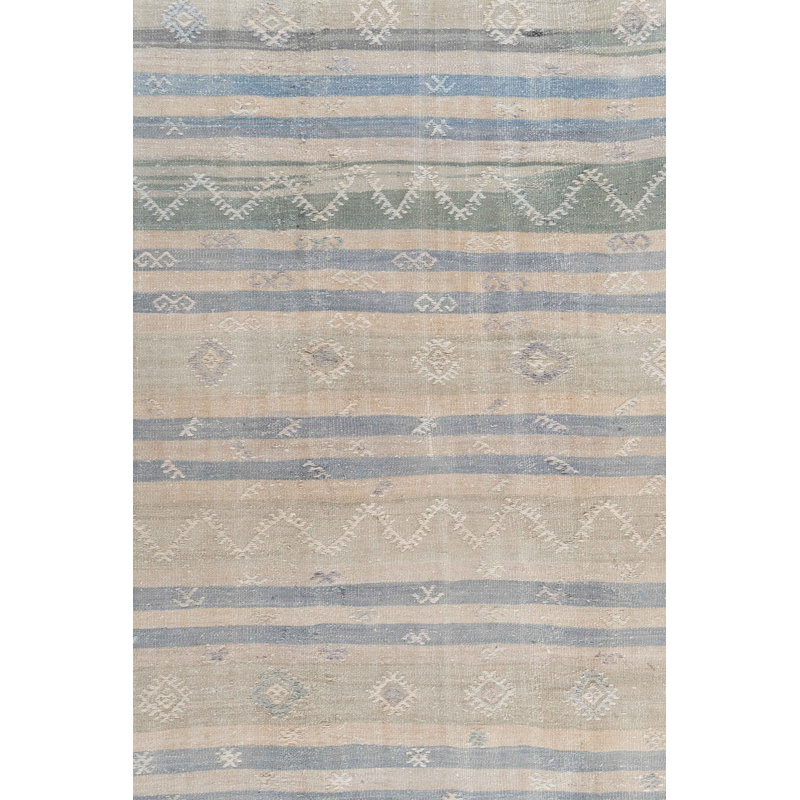 One-of-a-Kind 6'6 X 10'11 Flatweave Area Rug
