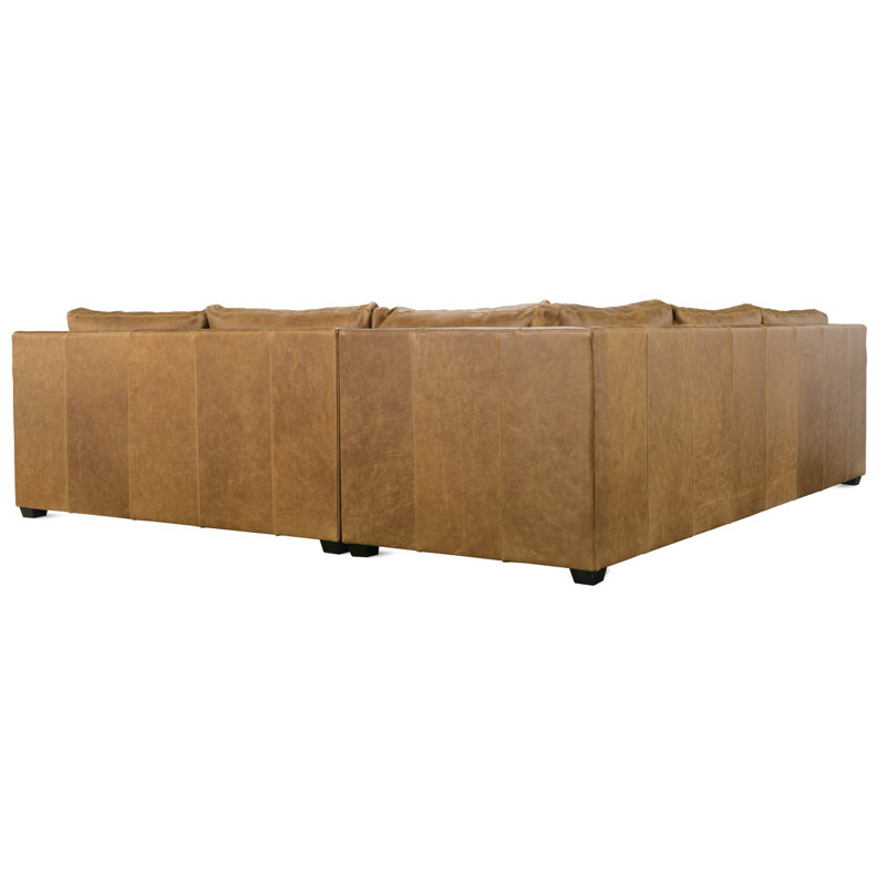 Sylvie 2-piece Leather Sectional