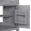 Meuble-lavabo simple 30 po avec comptoir en céramique-864304659