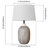 Wilone 22.05" Table Lamp, Modern Ceramic For Table Lamp Living Room Bedroom, Bedside Table
