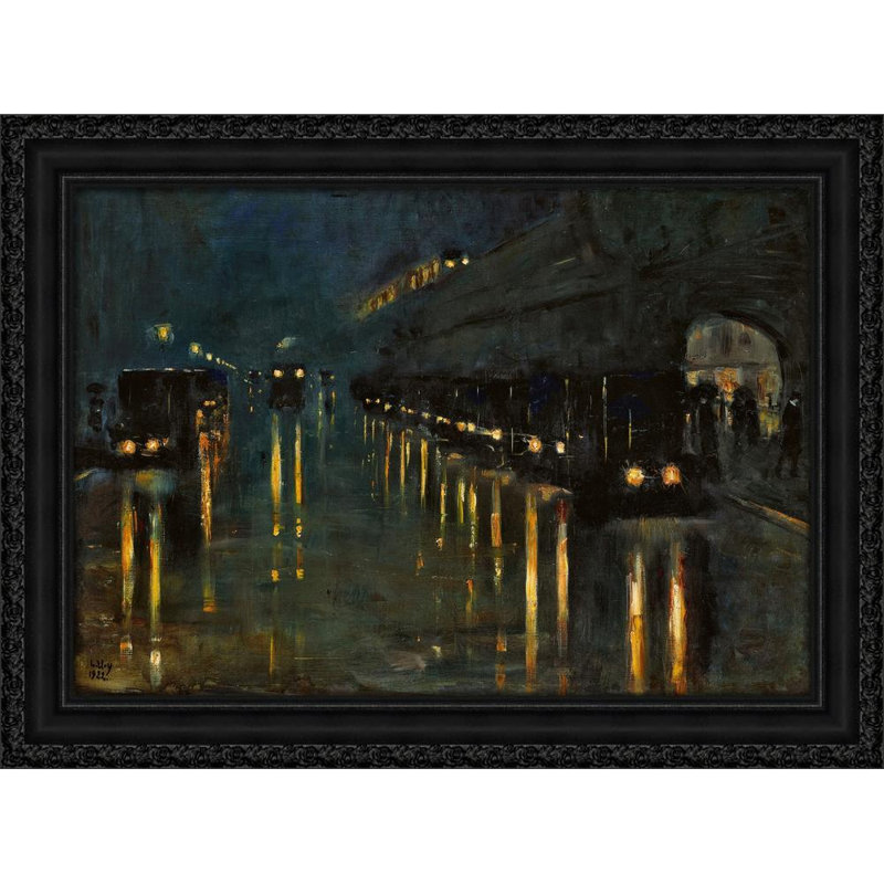 Hochbahnhaus Dessous de la mer (1922), H 18 po x l 24 po
