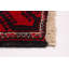 Tapis rouge nouvel âge unique de 3 pi 11 po x 7 pi 1 po