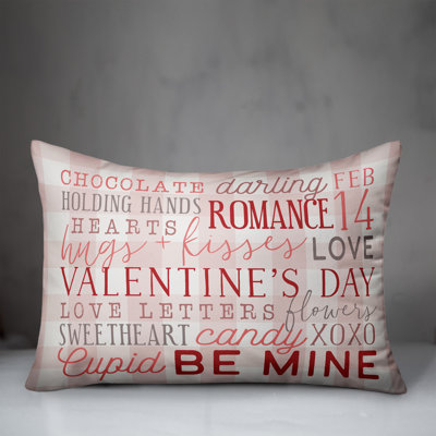 Plaid Throw Pillow