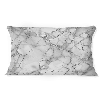 Marbre gris I - coussin lombaire traditionnel