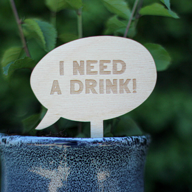 Jirah Personalised Plant Labels, Yes