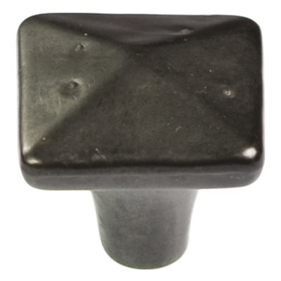 Carbonite 1 1/4" Length Square Knob Multipack