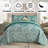 Floral Quilt Set - Lightweight Soft Floral Bedspread for Bedroom Decor – Includes Quilt and Shams-778510534-778510535