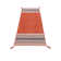 Azizi Striped Hand Woven Cotton Orange Rug