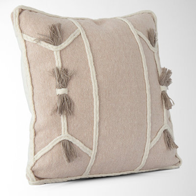  100% Cotton Throw Square Pillow Cover