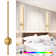 Gafia RGB Dimmable Aluminum LED Wall Sconce with 350 Degree Rotation and Memory Function