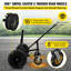 Chariot à roulettes ajustable, capacité de 1500 lb, chariot à roulettes de 25,6 po à 33,5 po