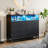 6 Drawer Dresser With LED Light-1539430803