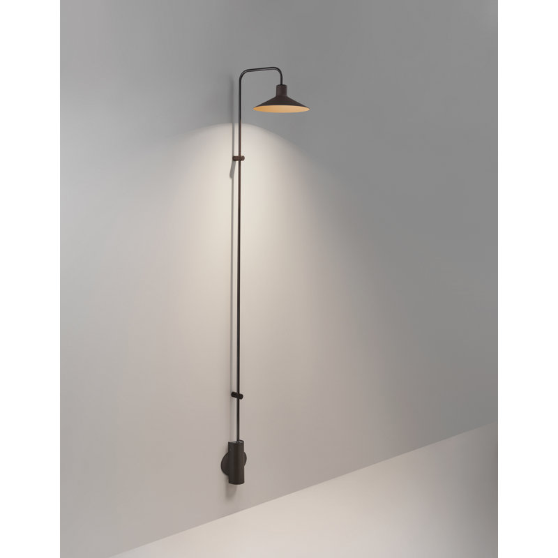 Platet 1 - Light LED Wallchiere, Olive Gray