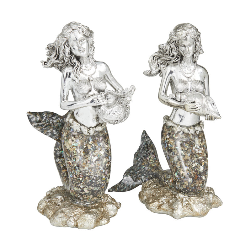 Ensemble de 2 figurines en polystone Brayson