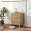 Commode Closet, commode double 4 tiroirs pour chambre à coucher