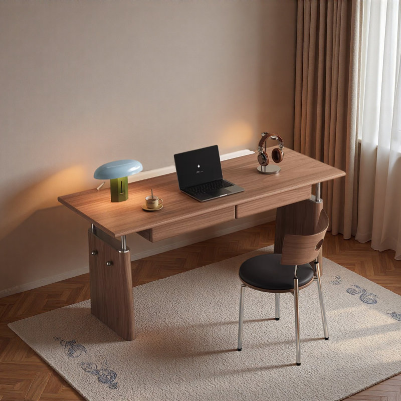 Pahal Writing Desk, 29.52" H x 62.99" W x 25.59" D