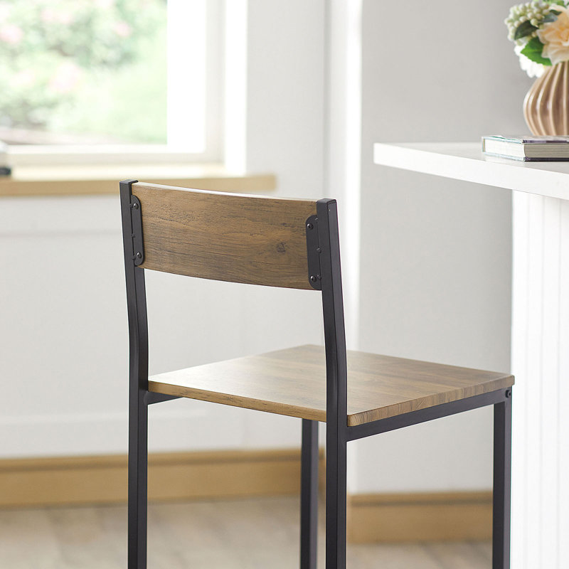 Maplesville Counter Stool with Metal Frame