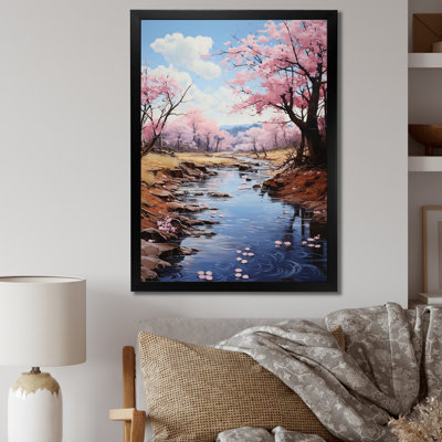 «Japon Art Sakura Dream» - impressions d'art mural japonais