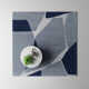 Sean Abstract Handmade Tufted Wool Light Blue/Navy/Light Slate Area Rug